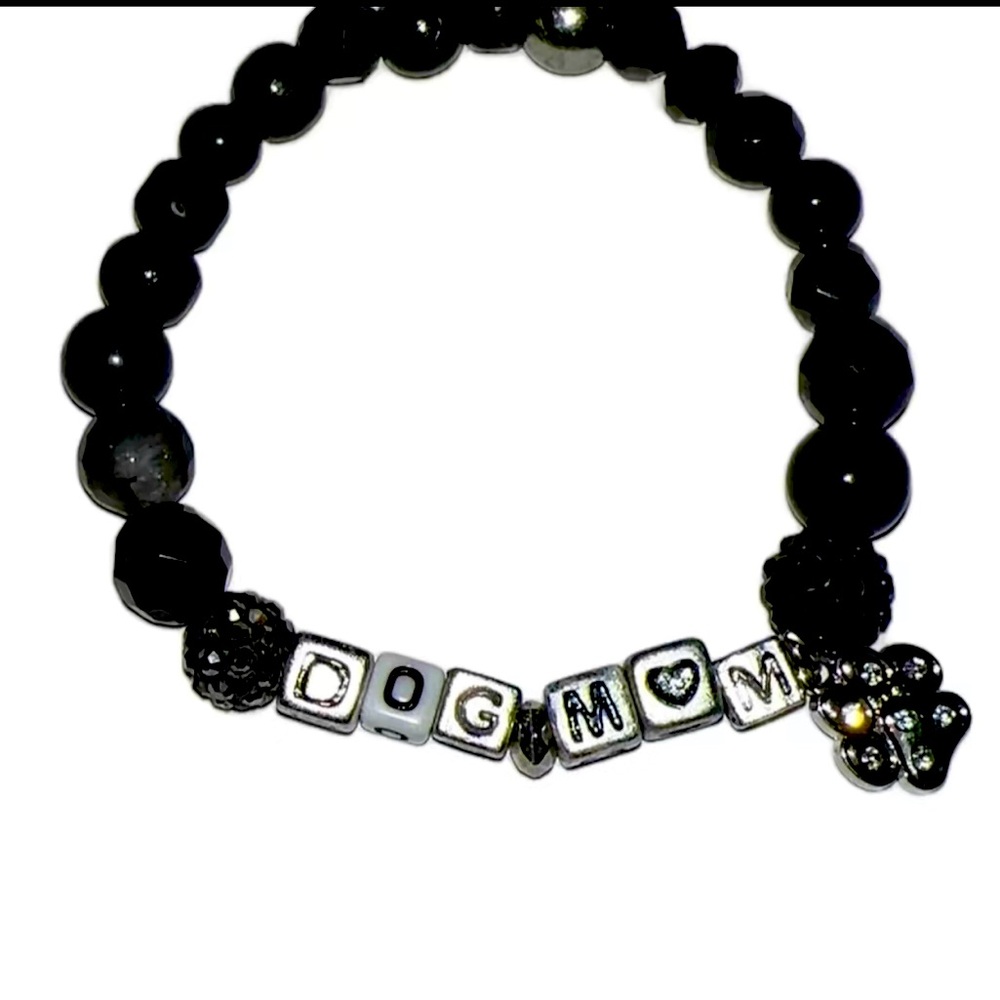 Dog 🐶 Mom stretchy bracelet